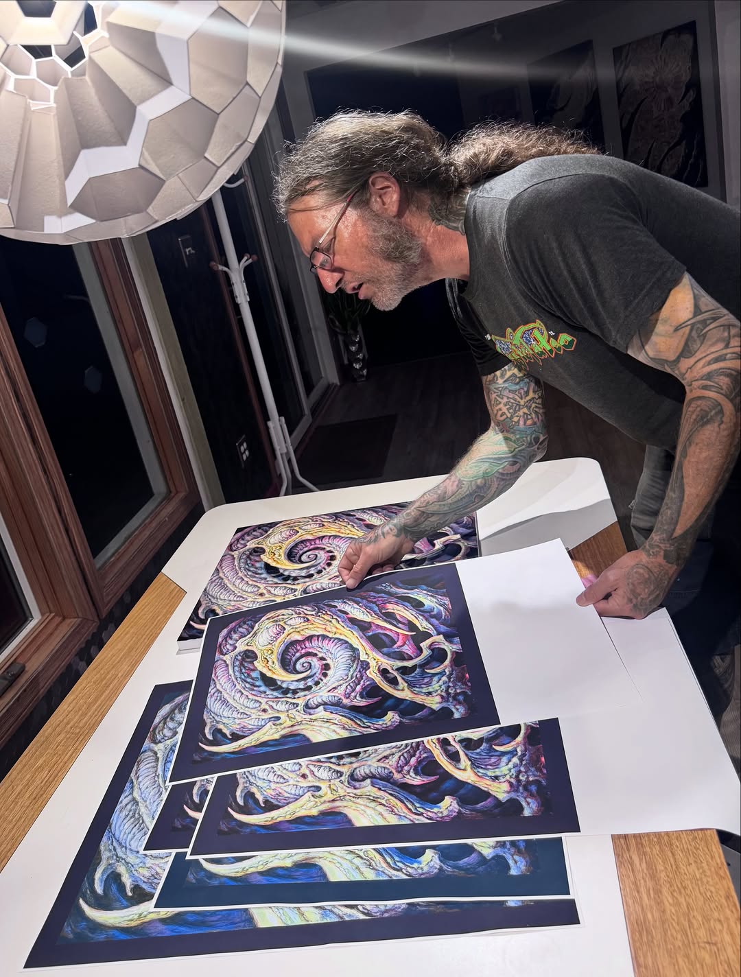 Doing final color matching on this one. Thanks to all who purchased these, they are still available at the link in my bi