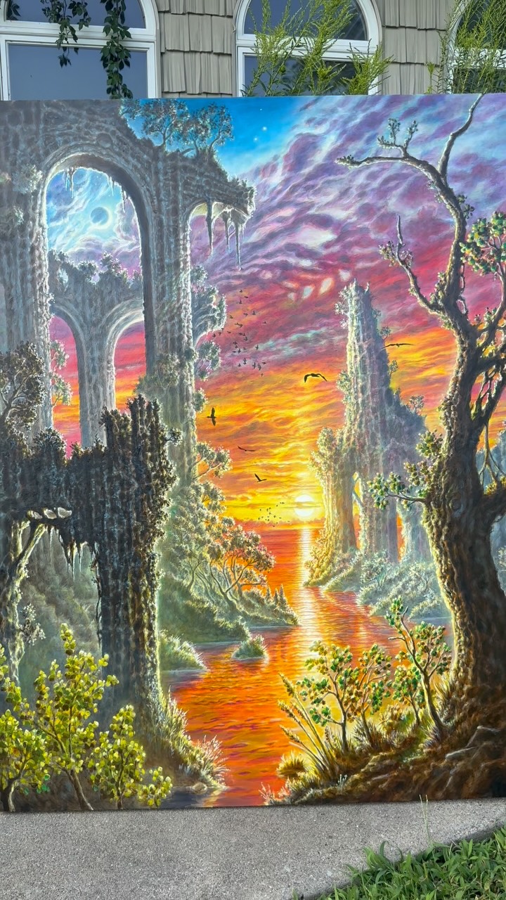 Finally wrapped up this piece that’s been on my easel a year